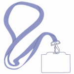 Linyard met deelnemersbadge